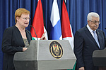 Official visit to the occupied Palestinian territories on 14 October 2010. Copyright © Office of the President of the Republic of Finland